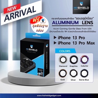 Hi-shield กระจกกันรอยเลนส์กล้อง Aluminum Lens  iPhone 12 Series