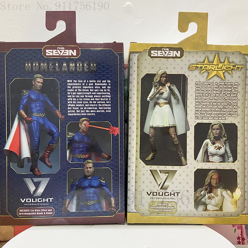Homelander Neca The Boys Figure Starlight Ultimate Action Figure ...