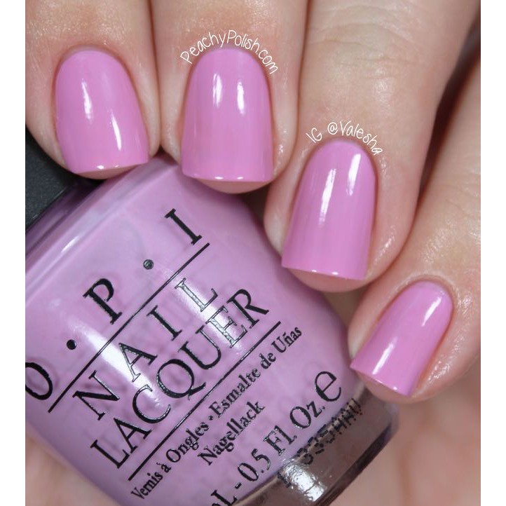 พร้อมส่ง OPI - Lucky Lucky Lavender (NL H48) ยาทาเล็บ สีชมพู สีม่วงอ่อนพาสเทล น่ารักๆค่า แท้ 100%