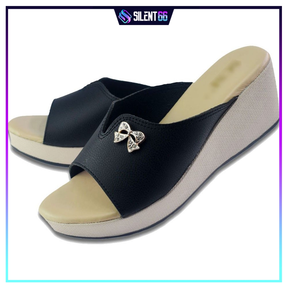 Wedges Perempuan / Wedges Wanita / Kasut Tinggi -CYNTHIA
