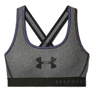 สปอร์ตบราแบบMuidem Supportแบรนด์Under Armourของแท้ รุ่นUA Mid Crossback Sports Bra (1351997-689)