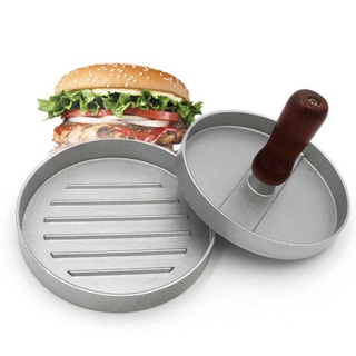 กดหมูเบอร์เกอร์ ที่กดหมู แม่พิมพ์บล๊อกกลมเบอร์เกอร์ Burger Meat Press Mould Home Kitchen Accessories