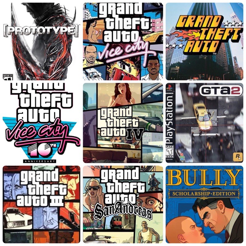 [PC] GTA collection และเกมส์สุดฮิต