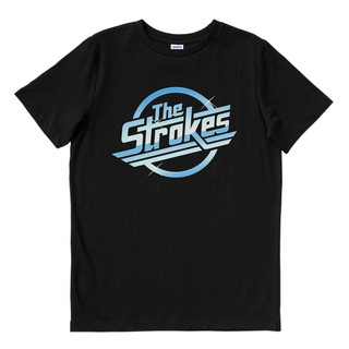 เสื้อยืดผ้าฝ้ายพิมพ์ลายแฟชั่น The STROKES - โลหะ | เสื้อยืด พิมพ์ลายวงดนตรี | เพลงเมอร์ช | Unisex | เพลงเมอร์ช | ร็อคอิน