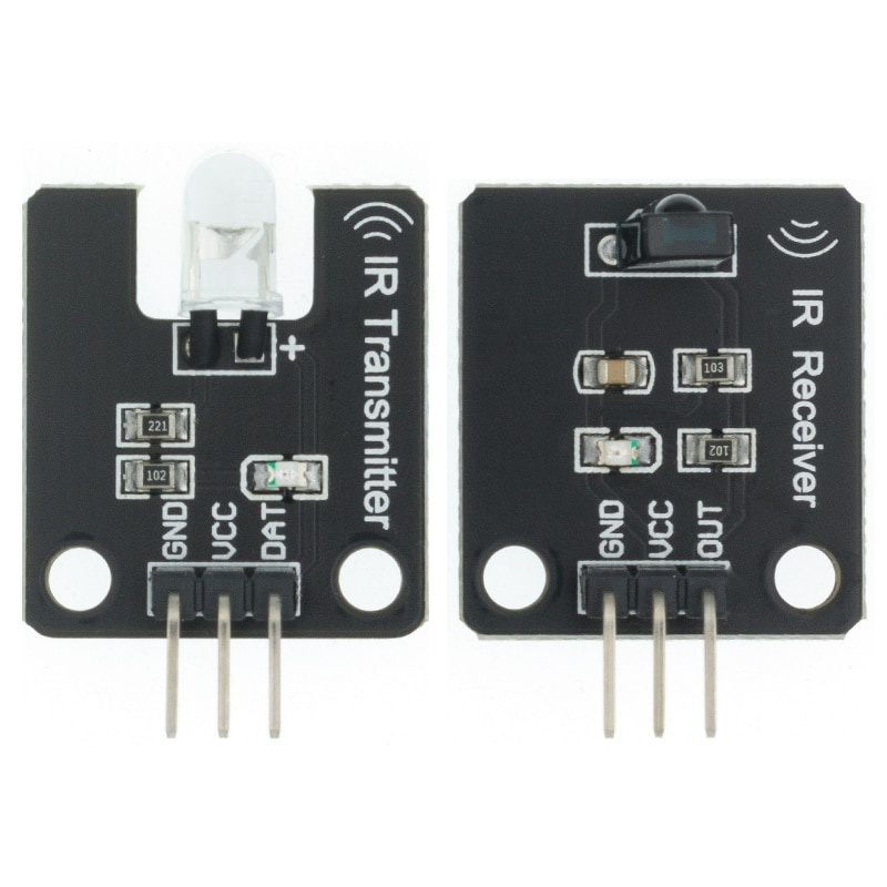 โมดูลรับส่งสัญญาณอินฟราเรด Ir Ir Digital 38khz สําหรับ Arduino Electronic Building Block