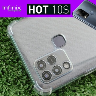 ฟิล์มหลังกันรอย (คละลาย) สำหรับ Infinix Hot 10S