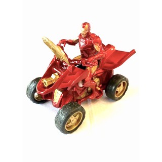 Iron Man Quad Motorcycle with Figure 3.75” Vehicle Toy Marvel Hasbro C-2945A