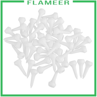 [FLAMEER] 50 pcs White Plastic Golf Tees Tee 35mm Golfer Accessories