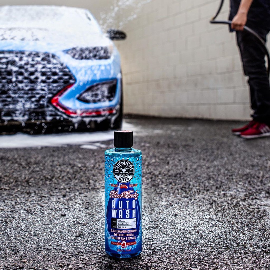 Glossworkz Shampoo แชมพูล้างรถ (ขวด 16 oz.)