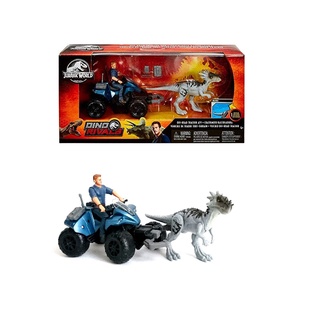 Jurassic World ATV Vehicle With Dino Figure ไดโนเสาร์ จูราสิค GCV77