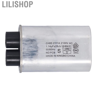 Lilishop 2100V Microwave High Voltage Capacitor 1.14uF Universal 4.8mm Small Insert Replacement for Galanz