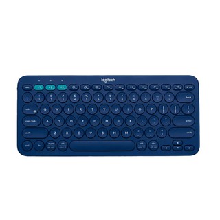 KEYBOARD (คีย์บอร์ดบลูทูธ) LOGITECH BLUETOOTH K380 MULTI DEVICE (BLUE)