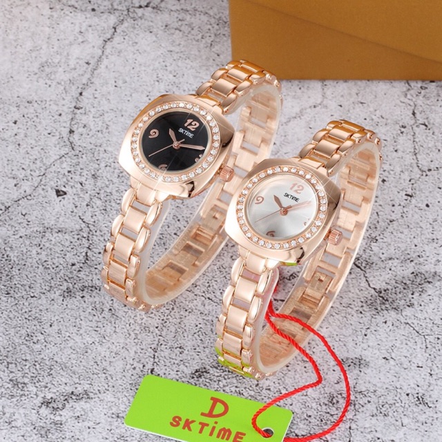 นาฬิกา SK-Time ของแท้ 💯% รุ่น D21013 พร้อมกล่อง มีเก็บเงินปลายทาง