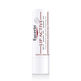 Eucerin pH5 Lip Active ยูเซอริน ลิปมัน ผสมกันแดด บำรุงริมฝีปาก ให้ชุ่มชื้น ปราศจากน้ำหอม 07463