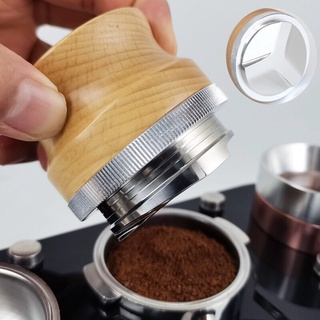 304 Stainless Steel 51/53/58mm Adjustable 3 Angle Coffee Tamper Tampers Silicone Coffee Mat Coffeeware Tool Accessories