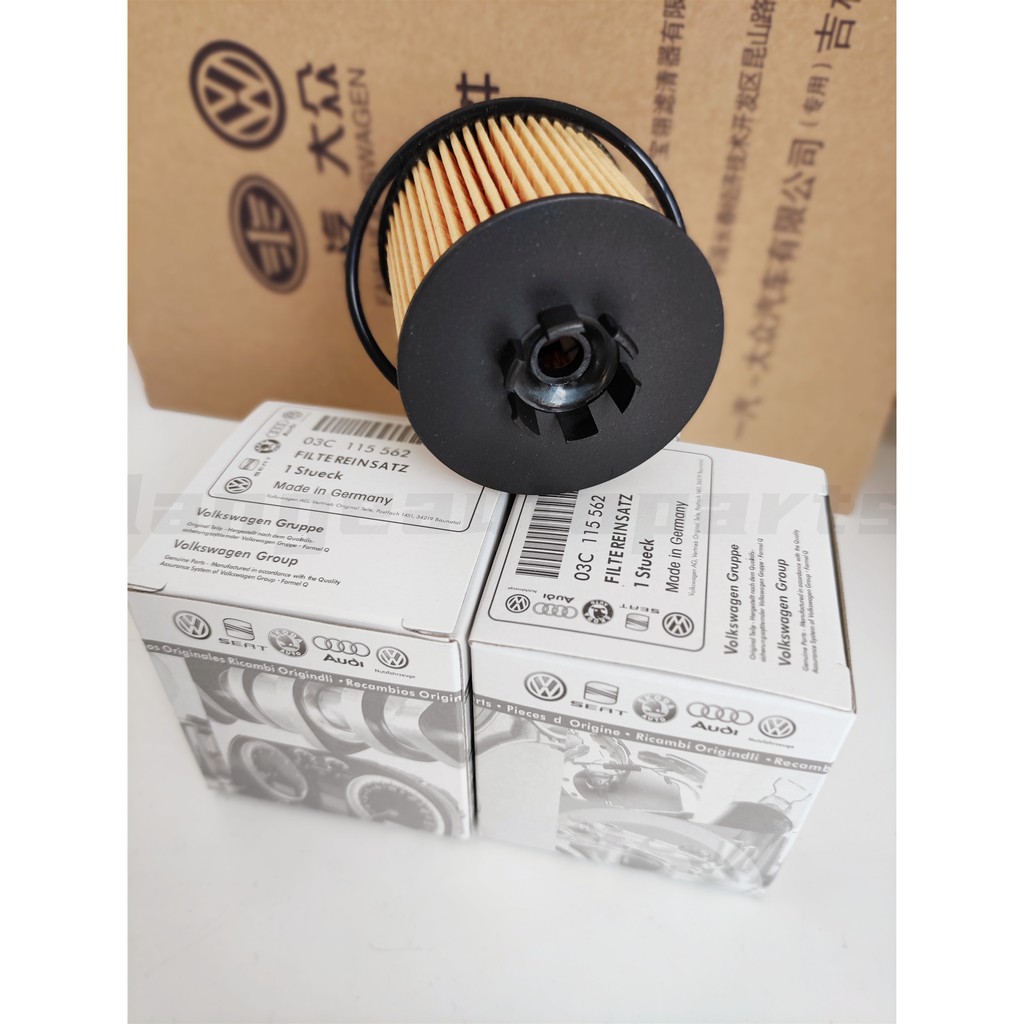 ❤ซื้อ 5 แถม 1❤ กรองน้ํามันเครื่อง 03C115562 สําหรับ 1.4L/1.6L VW SKODA ที่นั่ง AUDI POLO 9N Passat B
