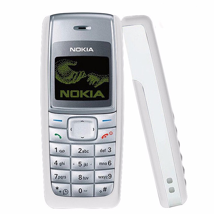 โทรศัพท์มือถือ โนเกียปุ่มกด NOKIA 1110 (สีขาว) 3G/4G รุ่นใหม่2020 รองรับภาษาไทย