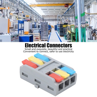 ShiZi 2Xwire Block Clamp Terminal 3Position อุปกรณ์เชื่อมต่อสายเคเบิ้ลไฟฟ้า