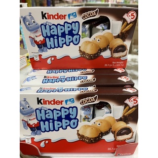 Happy Hippo 130฿‼️#เวเฟอร์ช็อกโกแลตเข้มข้นหวานมัน #😋#จาก #kinder #happyhippo #เวเฟอร์ฮิปโป #cacao #เวเฟอร์ยุโรป #เวเฟอร์