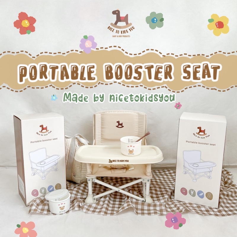 ของแท้100%🔥พร้อมส่ง🧨เก้าอี้กินข้าวเด็กพับได้ แข็งแรงมาก เก้าอี้เด็กพกพาแคมปปิ้ง ใช้สำหรับเดินทาง ทานอาหารนอกบ้าน