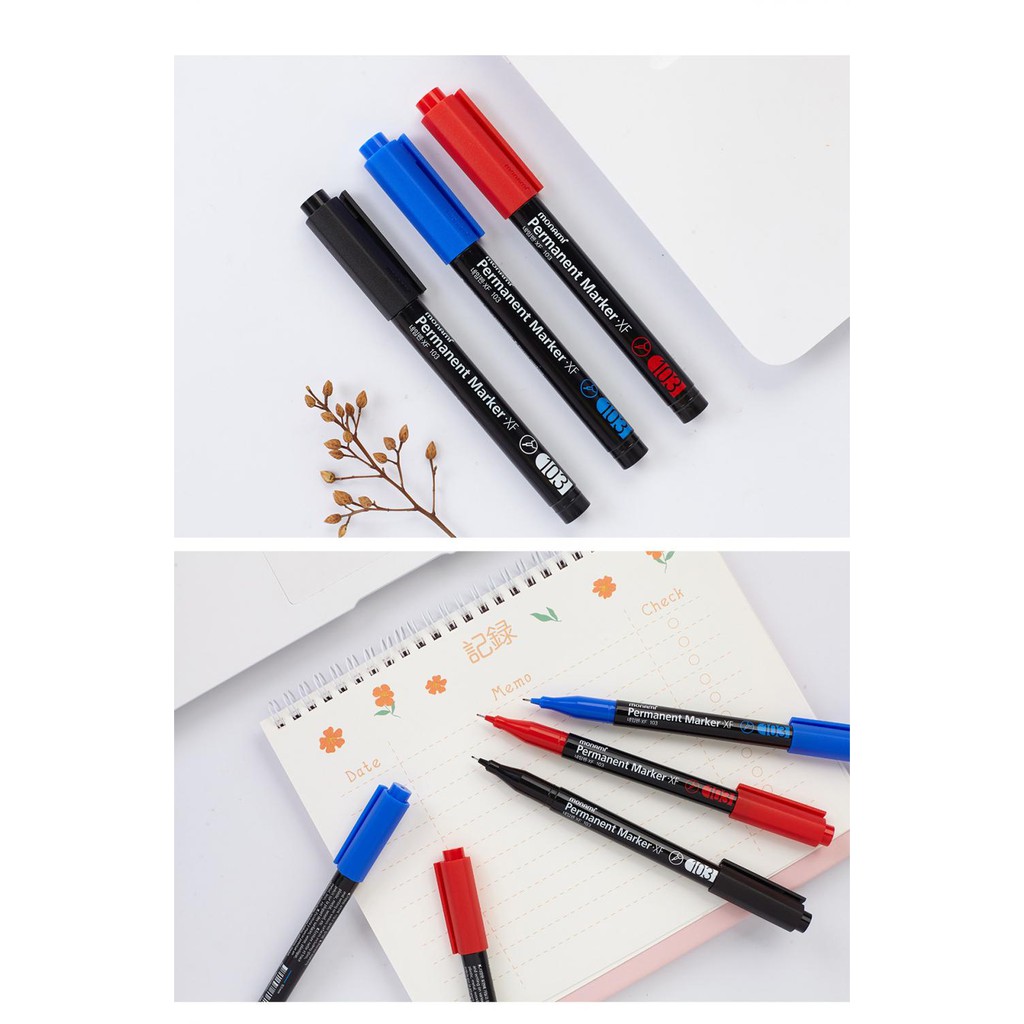 MONAMI Permanent Marker #XF-103 0.5mm ปากกามาร์คเกอร์