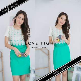 SHP198  LOVE TIGHT dress / PRO KISSP. X SHOPEE /