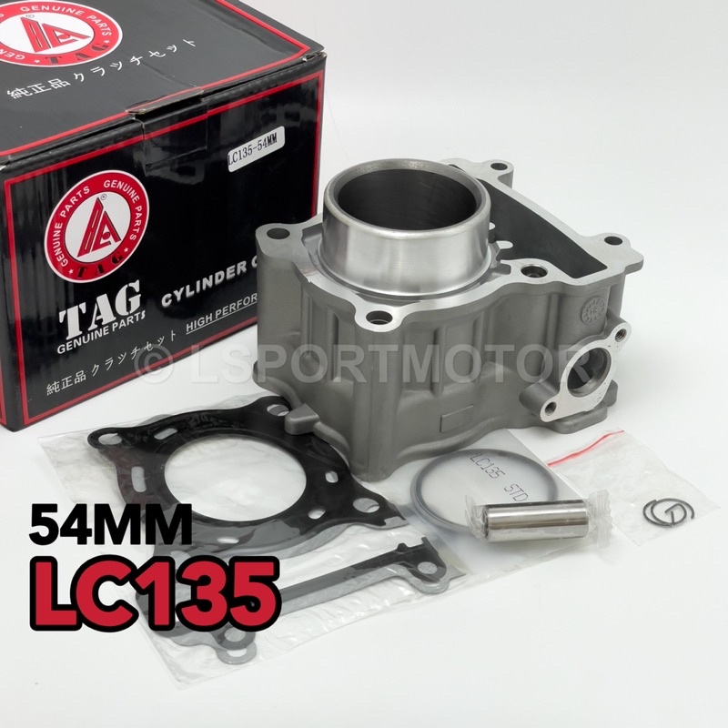 🔥 YAMAHA LC135 CYLINDER BLOCK ASSY - 54MM (STANDARD) แท็ก