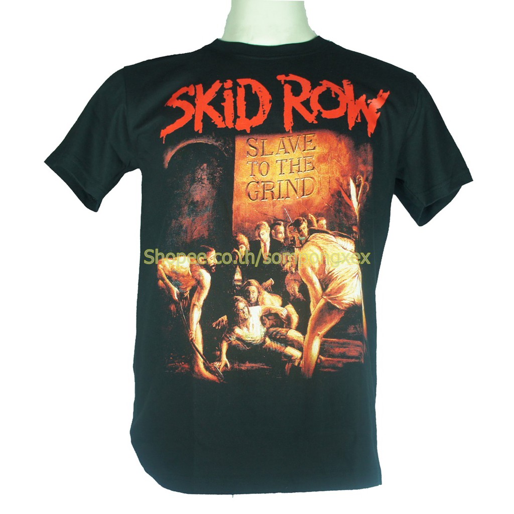 Skid Row เสื้อวง สคิด โรว์ เสื้อวินเทจ เสื้อยืดไซส์ยุโรป SPX1427