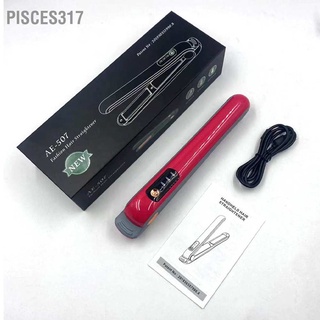 Pisces317 เครื่องหนีบผมตรง แบบชาร์จ Usb ปรับอุณหภูมิได้