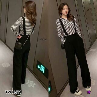 Set 2 ชิ้น เสื้อยืดคอกลมแขนยาว ผ้าคอตตอน