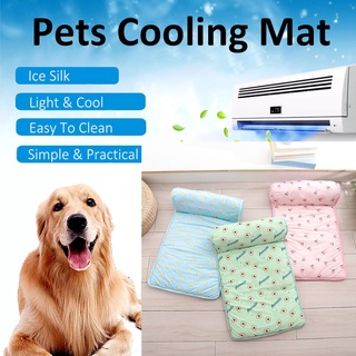 🔥พร้อมส่ง🔥 แผ่นทำความเย็น แผ่นเจลเย็น สองขนาด Pet Cool mat สำหรับสุนัขและแมว S/L