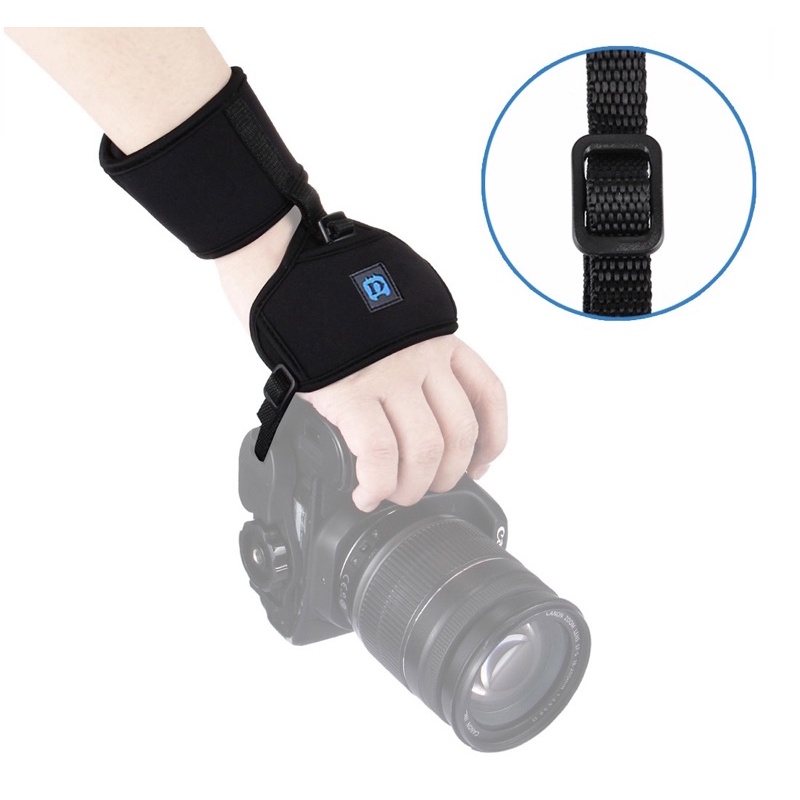 สายรัดข้อมือ สำหรับกล้อง DSLR / Mirrorless : PULUZ Soft Neoprene Hand Grip