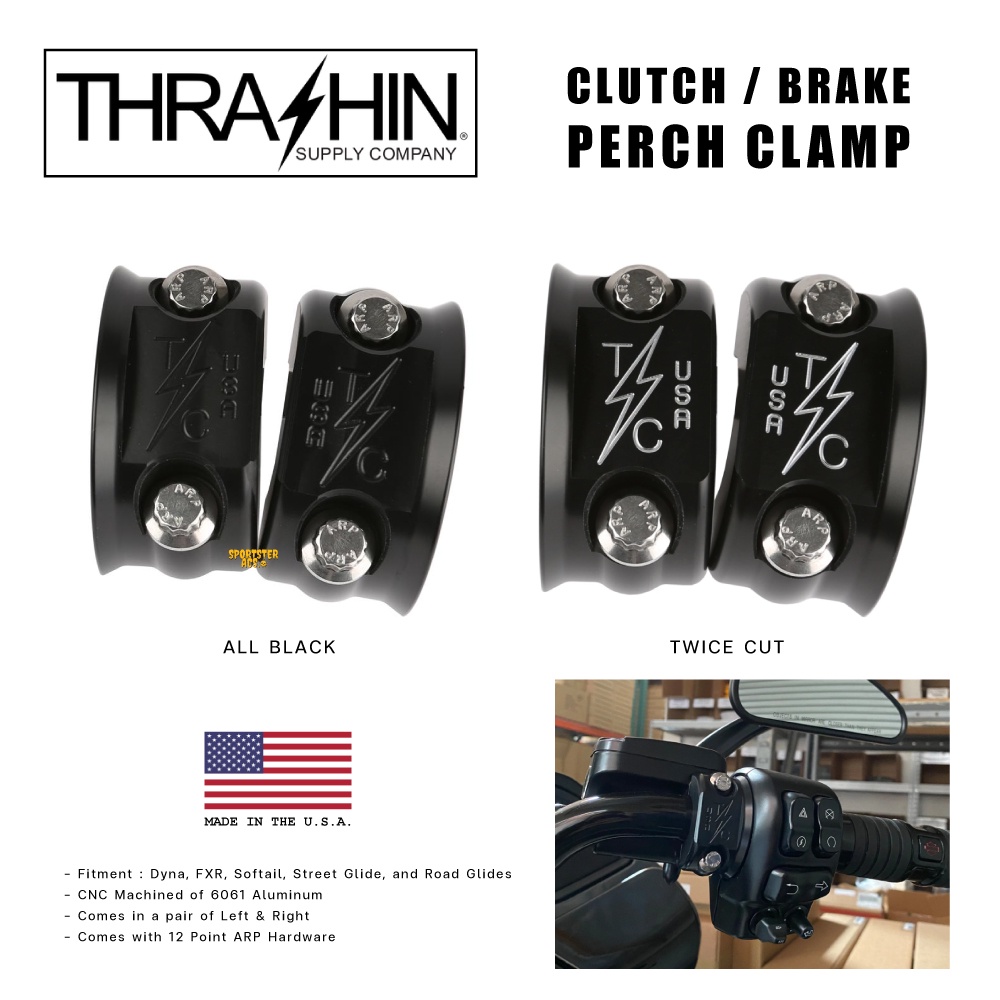 Thrashin Supply - Perch Clamp ประกับสวิทช์