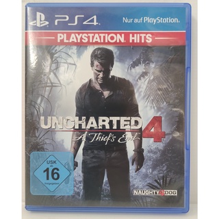 แผ่นPS4แท้ - UNCHARTED4  น่าสะสม แผ่นไม่มีแม้รอยขีดข่วน ✅✅