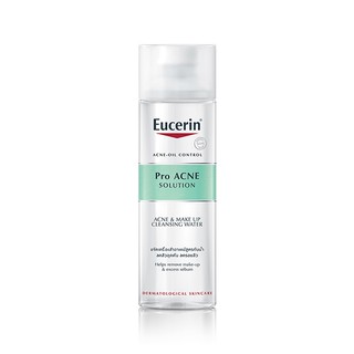 Eucerin Pro Acne Solution Acne &amp; Make Up Cleansing Water 200ml.