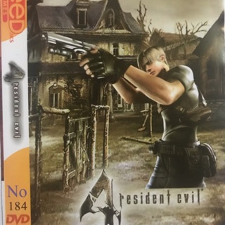 แผ่นเกมส์ ps2 4 resident evil