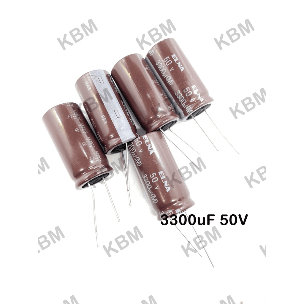 Capacitor (คาปาซิเตอร์)3300uF50V 3300uF100V
