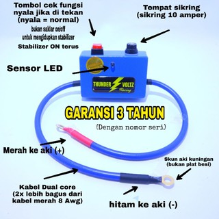 Stabilizer aki motor Thunder voltz racing