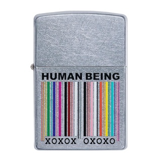 Zippo ไฟแช็กรุ่น 49578 Human Being ของแท้ รับประกันตลอดชีวิต นำเข้าและจำหน่ายโดยตัวแทนจำหน่าย