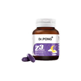 Dr.PONG Z3 - PharmaGABA sleep supplement อาหารเสริมช่วยให้นอนหลับ หลับลึก ผ่อนคลาย