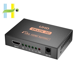 4K 1X4 HDMI Splitter By 1 Port to 4 HDMI USB Powered Splitter for PS5