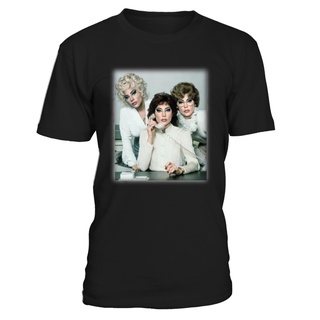 เสื้อยืดลําลอง แขนสั้น พิมพ์ลายตุ๊กตา Gaga 9 ถึง 5 Dolly Parton สวมใส่สบาย สําหรับผู้ชาย และผู้หญิงสามารถปรับแต่งได้