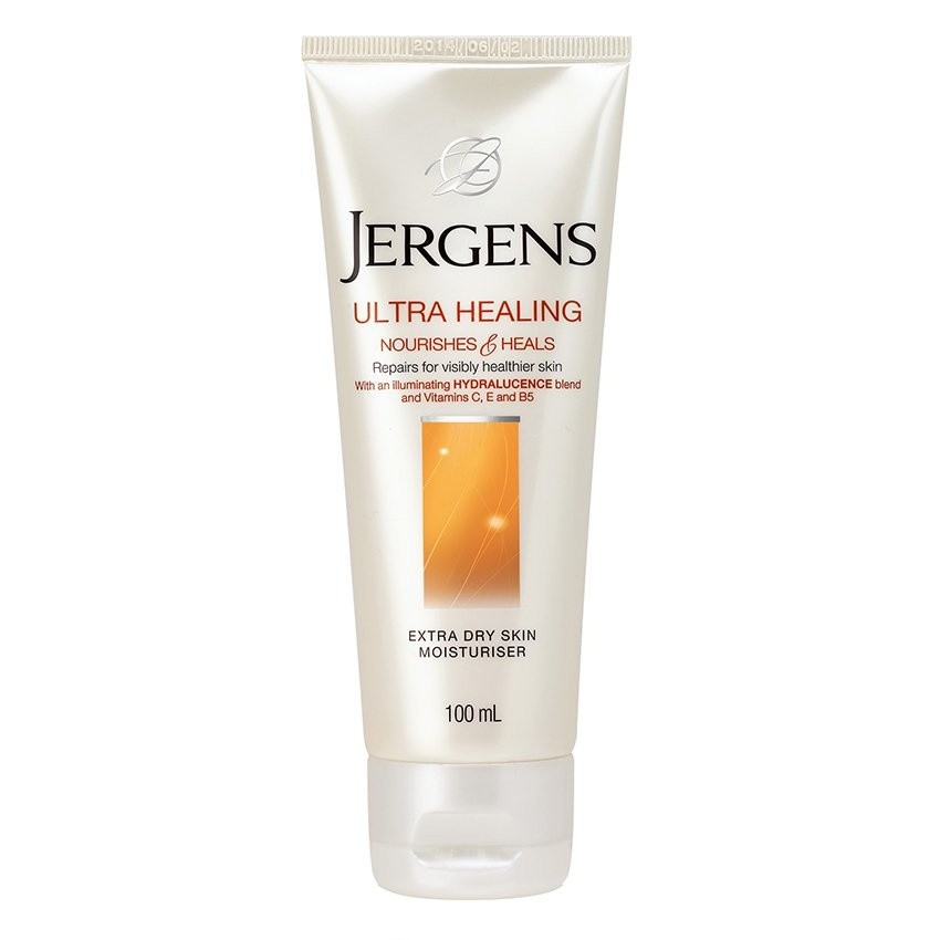 พร้อมส่ง！！ JERGENS Ultra Healing Extra Dry Skin Moisturizer Foot Cream 100mlโลชั่นบำรุงผิวกายด้วยอานุภาพแห่งการฟื้นบำรุง