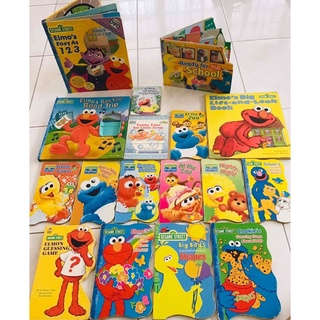 Used ♥️ Elmo🐣หนังสือเด็กภาษาอังกฤษ มือสอง🦋15+2ตำหนิ เล่ม สีสวยมาก 👼🏻สนุกเนื้อหา รวมสาระน่ารู้ ลูกชอบฝึกภาษาอังกฤษจำง่าย