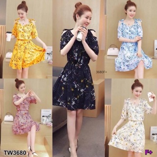 Mini Dress ลายดอกไม้ ลายสุดฮิตตลอดกาล