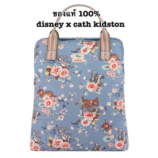 **แท้ พร้อมส่ง** Cath Kidston Disney Bambi Rose Lightweight Backpack Rucksack Bag Limited Edition