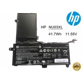 HP แบตเตอรี่ NU03XL ของแท้ (X360 11-U 11-AB HSTNN-UB6V 11-U000 HSTNN-UB6V TPN-W117 TPN-C128 843536-541 855)HP Battery