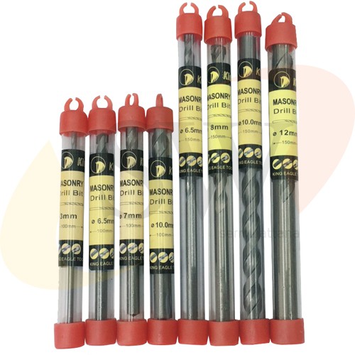 ดอกสว่านเจาะปูน ตรา King Eagle สำหรับสว่านทั่วไป ขนาด3"ถึง 6" ในที่เดียว ดอกละ