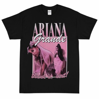 คอลูกเรือเสื้อยืดคอกลมAriana GRANDE TEE เสื้อยืดลําลองแขนสั้นพิมพ์ลาย Music Clothesผ้าฝ้ายแท้