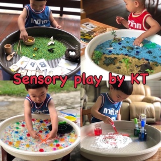 Sensory play tray ถาดกิจกรรมเอนกประสงค์ขนาดใหญ่(พร้อมส่ง)